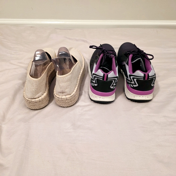 Brahma Maddox Composite Toe Work Shoe + ASOS DESIGN espadrilles - Women sz 12 - Picture 3 of 7